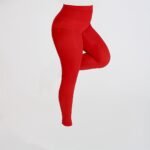 Plus Size Casual Leggings Stockings, Women'S Plus 100D Solid Nylon High Rise Stretchy Tights For 0Xl-3Xl - Image 2