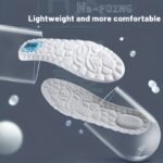 1 Pair New Upgrade Explosive Rice Capsules Sports Insoles For Shoes Sole Super Comfortable Lightweight Shock Absorption Breathable Running Insoles - Image 9