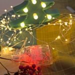12Pcs Led Copper Wire Fairy String Lights - 2-Meter Long Battery-Powered Mini Firefly Lights With Warm Yellow Glow, Perfect For Bedroom, Home, Garden, Weddings, Christmas & Party Decor, Indoor/Outdoor Use, Fairy Lights For Bedroom, Festive Lighting, Rustic Charm Decor, Button Control Operation - Image 14