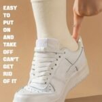 1 Pair No-Tie Magnetic Shoelaces - Elastic Flat Laces With Secure Locking Buckle For Sneakers & Boots, Durable Acetate Fiber, Easy Fastening - Image 4