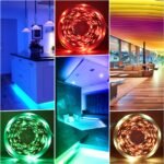 Hbowmdjia Led Light For Bedroom,With App Control And 44Key Remote Control,Can Be Timed And Changes Color Sync With App. Length Can Be Cut.Easy To Install. Used For Room Decoration, Tv Background Light, Party Light, Bedroom Night Light, And Fun Light. - Image 6