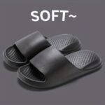 Unisex Casual Eva Slippers, Soft Open Toe Slip-On Flat Heel Sandals, Comfortable All-Season Indoor Home Summer Bath Shoes, Solid Color - Image 8
