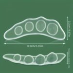 2Pcs Non-Slip Insoles Sticker For High Heels Flip Flop Sandals, Silicone Gel Self-Adhesive Foot Patch, Forefoot Pad - Image 2