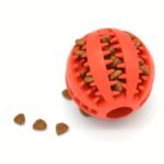 Teddy Puppy Dental Chew Ball For Teeth Cleaning & Plaque Removal - Heavy-Duty Plastic Individually Wrapped Dental Toy With Non-Toxic Chewable Chew Ball, Interlocking Teeth Design & Hanging Loop For Small/Medium/Large Dogs - All Breed Sizes, & Dental Health, Chew Ball For Teeth Cleaning & Mental Stimulation, Durable Chewable Dog Toy With Ergonomic Teeth-Cleaning Holes (No Liquid) - Image 6