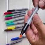 12Pcs Fine Tip Black Permanent Markers, Quick-Dry & Smudge-Proof, Medium Nib, Waterproof Ink - Ideal For Daily Office Use - Image 7