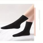 5/10 Pairs Women'S Elegant Mesh Short Socks - Soft Breathable Elastic Ribbed Cuff, Durable Solid Color Casual & Athletic Socks For Casual Attire, Versatile Unisex Socks, Simple Sock Design, Comfortable Fit Socks - Image 9