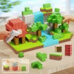 30/50/100Pcs Small Square Magnetic Building Block Sets, Educational Abs Construction Toys, Stem Sensory Games, Suitable For Children Aged 3 - 6, Creative Birthday, Halloween, Christmas Gifts - Image 10