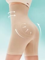 1Pc Of High-Waisted Postpartum Shaping Shorts, Body Control Garment For Women, Tummy Control And Butt-Lifting Shapewear, High-Waisted Trainer, Breathable Shapewear, Fitted Lingerie, And Shaping Underwear. - Image 9