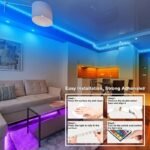 40M-131Ft Led Strip Lights Infrared Remote Rgb Lighting Decorationg Living Room Atmosphere Light Ribbon Flexible Lamp Decor String, Usb Powered, Ideal For Tv Background, Bedroom Ambiance & Party Decorations Halloween Christmas Birthday Gifts - Image 6