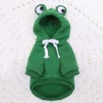 Cute Frog Pet Sweater For Small And Medium Dogs - Green Dog Hoodie With Fun Design Christmas Gift - Image 7