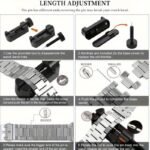 16Mm 18Mm 20Mm 22Mm 24Mm Watch Band, Stainless Steel Watch Strap, Watch Strap Replacement For Smartwatch, For Traditional Watch, For Samsung For Galaxy Watch, For Garmin Ticwatch Fossil - Image 23