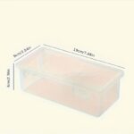 4Pcs Large Transparent Pp Storage Boxes With Lids, Suitable For Pens, Pencils, Markers, Crafts - Office And School Supplies Organizer, School Supplies Storage, Transparent Design, Secure Lid Feature - Image 6