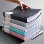 A4 Folder With 60 Pockets, Suitable For Exam Papers And Other A4 Size Documents, Pp Material, High Transparency And Waterproof, Convenient To Store And Organize, Ideal For Home Documents, School, And Office Organization | Back To School Season | Graduation Season