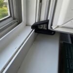 Window Stopper - Durable Plastic Door Stopper With Easy-Install Design, Prevents Sliding Down, Secure Window Hold For Home & Office, White, Window Stopper For Door, Door Stopper, Minimalist Design, Sturdy Construction - Image 5