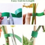 5 Meters/Roll Reusable Nylon Plant Tie - Green Garden Plant Bandage Cable Tie - Self-Adhesive Plant Fastening Tape - Suitable For Plants, Gardens, Home - High-Quality, Durable And Easy To Use - Image 10
