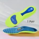 Innovative Elastic Insoles Designed For Footwear, Featuring Shock-Absorbing Technology And Breathable Materials, Ideal For Running And Foot Comfort. - Image 3