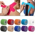1 Roll Of Kinesiology Tape For Athletic Support - Available In Multiple Sizes, High-Quality Fabric Material ?80%, Non-Washable, Uncharged - Perfect For Gym, Fitness, Tennis, Running, Knee & Muscle Support - Image 8