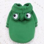 Cute Frog Pet Sweater For Small And Medium Dogs - Green Dog Hoodie With Fun Design Christmas Gift - Image 6