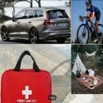 184Pcs First Aid Kit, Multi-Purpose Emergency Medical Supplies, Portable Medical Bag For Outdoor Hiking, Camping, Home Emergency Kit With Accessories - Scissors, Tweezers, Bandage, Tourniquet, Tape, Wipes, Pin, Gauze, Thermal Blanket, Whistle, Mask - Red, Easter Festival Ready - Image 3