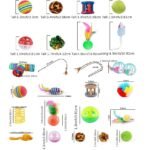 12Pcs/15Pcs/21Pcs/27Pcs Cat Channel Teasing Stick & Tunnel Set With Interactive Plush Mouse, Bell Sound, Artificial Fiber Feather Toys - Multi-Directional Play, Suitable For Cats, Scratching Posts - Image 2