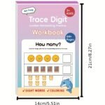 Interactive Preschool Math Workbook With Number Tracing, Addition & Subtraction Worksheets - Early Learning Activities, Counting Practice For Toddlers 2-4 Years Old, Pre-K Curriculum, Homeschool Or Classroom Use - Educational Math Book For Number Recognition & Basic Arithmetic Skills, Math Learning Tools, Engaging Illustrations, Highquality Print, Young Learners - Image 2