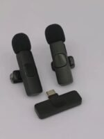 Wireless Lavalier Microphone With Omnidirectional Recording - Usb-C Charging, Lithium Battery, Perfect For Smartphones, Tablets, Cameras, Interviews, Podcasts & Vlogs, Video Chatting | Modern Recording | Rechargeable Battery - Image 9