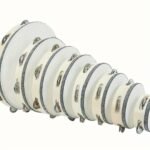 1Pc Wood Handheld Tambourine, Single Row Metal Jingles, Percussion Musical Instrument For Church, Ktv, Party, Game - Image 16