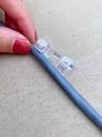 20Pcs Self-Adhesive Wire Organizer, Cable Clip Buckle Plastic Clips Ties Fixer Fastener Holder - Image 9