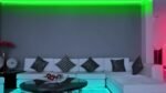 91.44Cm-30.48Meter Rgb Led Strip Lights With Remote & App Control, Adjustable Brightness, Diy Mode, Usb Powered, Abs Material, Non-Rechargeable Button Battery, For Bedroom, Living Room, Tv Mirror Backlight Decoration, Led Lights For Bedroom - Image 13