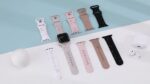 Broken Floral Sports Bands Compatible With Apple Watch Band 38Mm 40Mm 41Mm 42Mm 44Mm 45Mm 49Mm, Soft Sport Waterproof Strap Replacement Wristband For Iwatch Ultra Series 9 8 Se 7 6 5 4 3 2 1 Women Men, Workout Accessory, Active Lifestyle Band, Floral Design, Sporty Strap, Durable Material, Comfortable Fit, Smartwatch Accessory, Sports Lovers, Active Individuals - Image 21