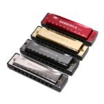 10 Hole Harmonica Mouth Organ Puzzle Musical Instrument Beginner Teaching Playing Gift Copper Core Resin Harmonica - Image 6