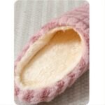 Women'S Plush Fluffy House Slippers - Soft Striped Slip-On Indoor Winter Slippers With Cozy Fabric Upper, Lining & Sole - Hand Washable Casual Home Footwear For Women, Striped Pattern Slipper, Comfortable Wear - Image 8