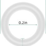 150Pcs/120Pcs Rubber O Ring Switch Dampeners Damper For Mechanical Keyboard, Clear Cherry Mx Switch Keyboards Keycap Dampers - Image 2