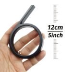 5-Inch Black Zinc Alloy Floating House Numbers, Metal Address Sign With Dash & Slash Symbols #0-9 - Easy To Read, Rust-Resistant For Outdoor Use - Image 6