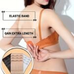 12Pcs Elastic Bra Buckle Underwear Extended Hook And Eyelet Back Closure Adjuster For Bras - Image 2