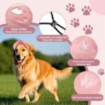 1Pc Adjustable Dog Baseball Cap With Ear Holes - Breathable Sun Protection Hat For Small To Medium Dogs, Black With White Logo, Outdoor Pet Accessory, Dog Hat, Adjustable Headgear, Durable Pet Wear - Image 13