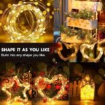 1Pc Usb-Powered Christmas Tree & Fairy Lights, 8 Modes, Remote Control, Ip44 Rating - Ideal For Home, Wedding, Party, Birthday, Halloween Decorations, Festive Room Accent|Festive Room Accent|Durable Led Lights, Christmas Decorations - Image 8