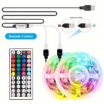 Ltg-Gee 15.24Meter Rgb Led Strip Lights With Wireless Infrared Remote Control, 36V Usb-Powered Flexible Led Ribbon For Living Room Decor, Colorful Atmosphere Lighting, Led Lights For Decoration, Vibrant Lighting Effect, Highquality Leds - Image 7