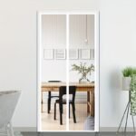 Contemporary Magnetic Screen Door - Self-Sealing, Heavy Duty, Hands-Free Mesh Partition Keeps Bugs Out - Satin Weave, Linen-Like Material, Space-Themed, For Various Room Types, No Electricity Or Battery Needed - Image 4