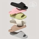 Eva Soft Sole Slippers, Quick-Dry Non-Slip Home Shower Slides, Lightweight Beach Slides - Image 2