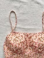 Women'S Ditsy Floral Backless Strap Sundress With Adjustable Bow Tie Waist - Knee-Length Sleeveless Summer Dress, Machine Washable Lightweight Fabric For Beach Vacations & Casual Outings, Vacation Attire, Nontransparent Material - Image 10