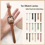 Ultra-Thin Synthetic Leather Strap For Apple Watch Strap 38Mm,40Mm,41Mm,42Mm,44Mm,45Mm, 46Mm,49Mm,Superfiber Pu Synthetic Leather,For Iwatch Series 11/10/9/8/7/6/5/4/3/2/1/Ultra/Se - Image 10