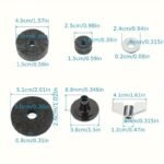 1Setof21Strings Premium Cymbal Care Bundle - High-Density Padding For Hi-Hat & Cymbals, Noise-Reducing Stand Sleeves, Secure Wing Nuts, And Sound-Enhancing Washers - The Ultimate Drum Kit Protector And Sound Enhancer - Image 4