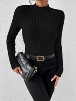 Elegant Fitted T-Shirt For Women - Image 9