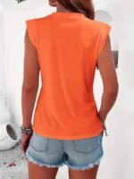 Solid Crew Neck Vest, Casual Sleeveless Comfy Vest For Summer, Women'S Clothing - Image 10