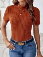 Striped Women'S T-Shirt Top - Image 2