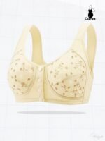 Women'S Plus Size Sports Bra Printed Front Button Yoga Exercise Bra, Women'S Sportswear - Image 7