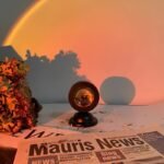 Sunset Ambiance Light, Led Night Light, Sunset Lamp, Projection Light, Photography Fill Light, Romantic Sunset Light For Bedroom And Living Room Decor, Family Gathering Birthday Gift, Vehicle And Room Decoration, Photography Fill/Selfie, Party, Camping Wedding Decor - Perfect Gift For Friends - Image 8