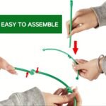 6/18/30Pcs Plant Support Stakes, With Twist Ties Plant Support Rings, Flower Stand Bracket Interlocking Flower Support Rings Support Rods Indoor Plant Flower Stand Balcony Branch Climbing Vine Pot - Image 11