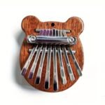 8 Keys Mini Kalimba High Quality Exquisite Finger Thumb Piano Marimba Music Good Accessory Pendant Gift, Christmas And Halloween Gift, Thanksgiving Gift - Image 5
